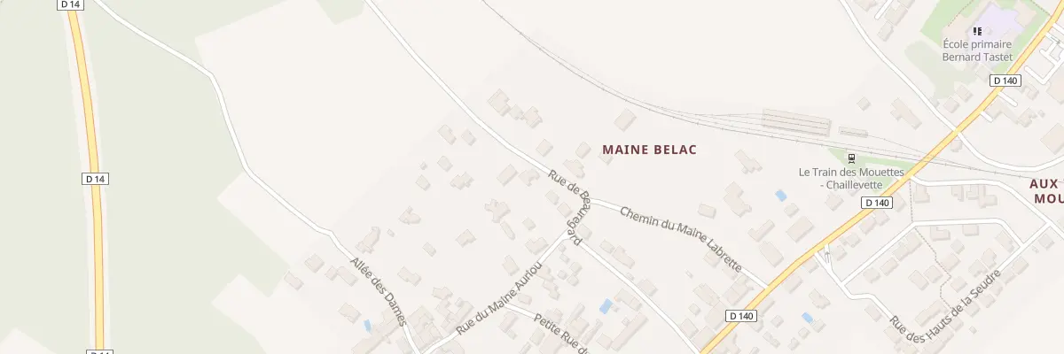 Plan du 19 Rue de Beauregard à Chaillevette