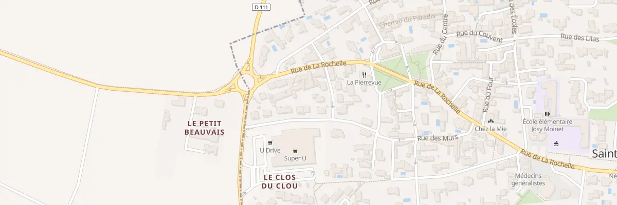 Plan du 11 Rue du Clou à Saint-Rogatien