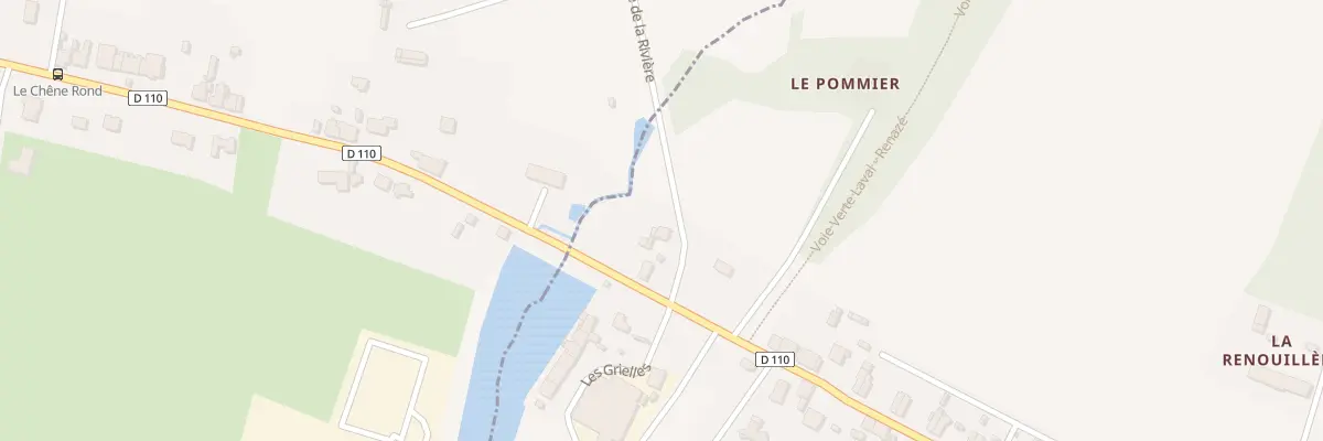 Plan du 59 Rue de la Gare à Renazé