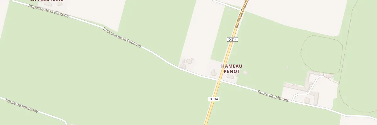 Plan du 3 Imp de la Piloterie à Géfosse-Fontenay