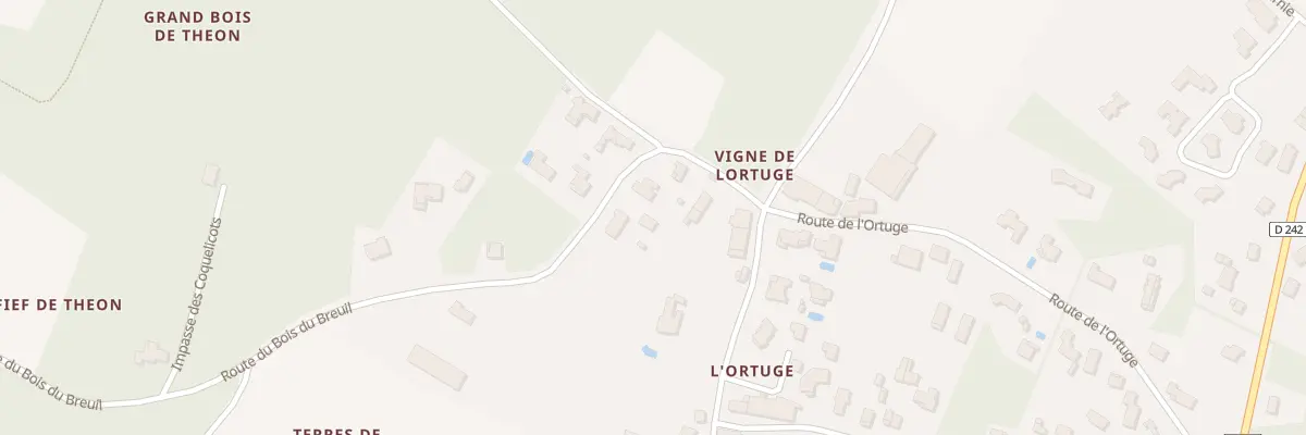 Plan du 5B Rte du Bois du Breuil à Breuillet