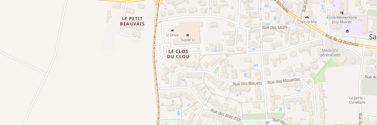 Plan du 15 Rue des Bleuets à Saint-Rogatien