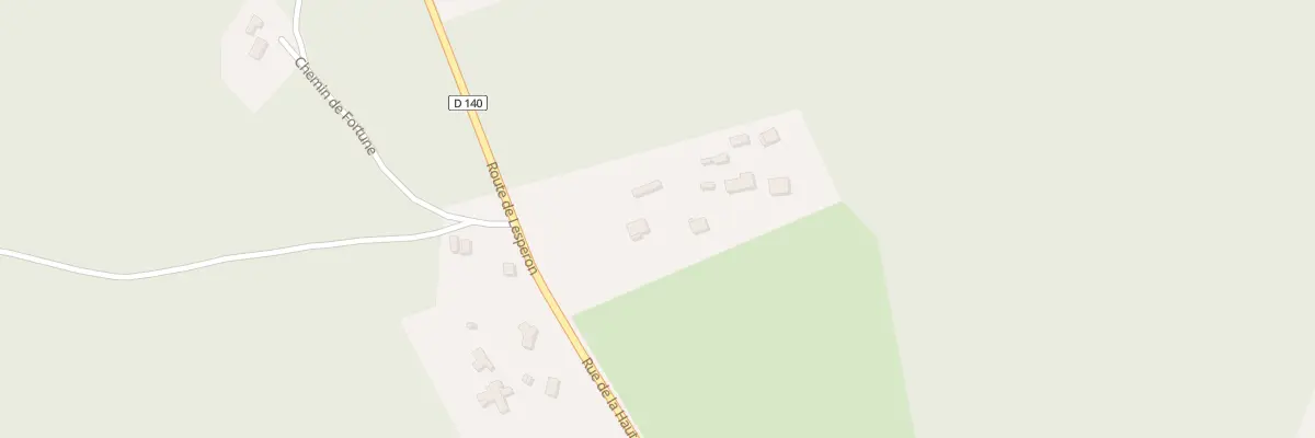 Plan du 780 Rte de Lesperon à Taller