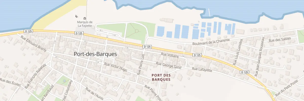 Plan du 5 Rue Voltaire à Port-des-Barques