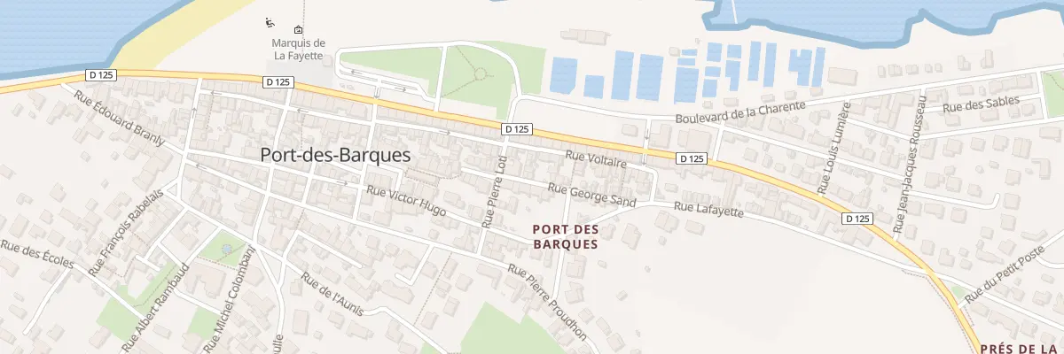 Plan du 5340 Rue Georges Sand à Port-des-Barques