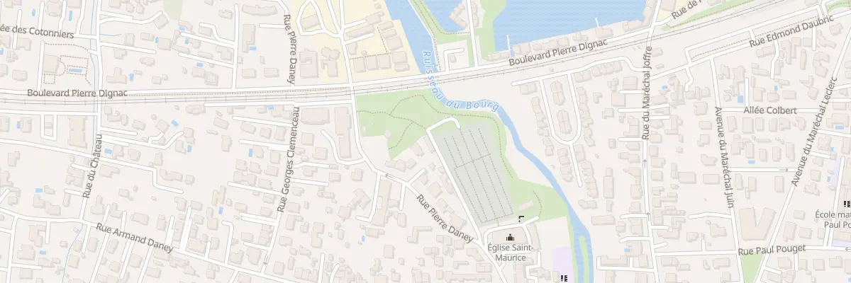 Plan du 10 Rue Pierre Daney à Gujan-Mestras