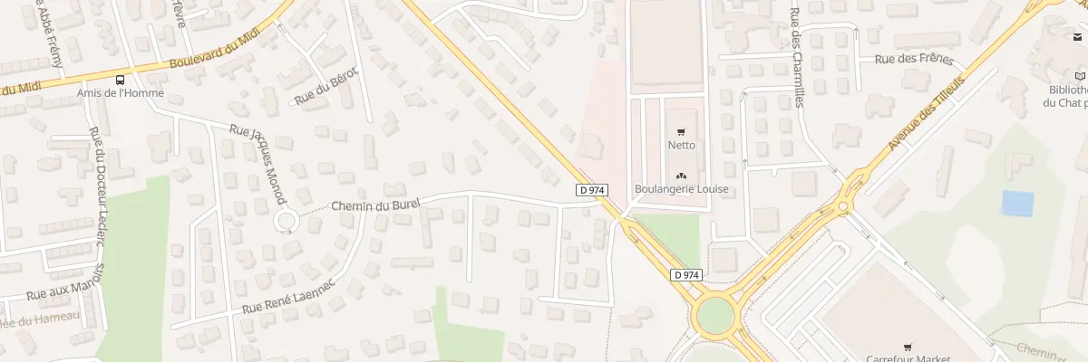 Plan du 134 Rue Mal de Lattre de Tassigny à Saint-Lô