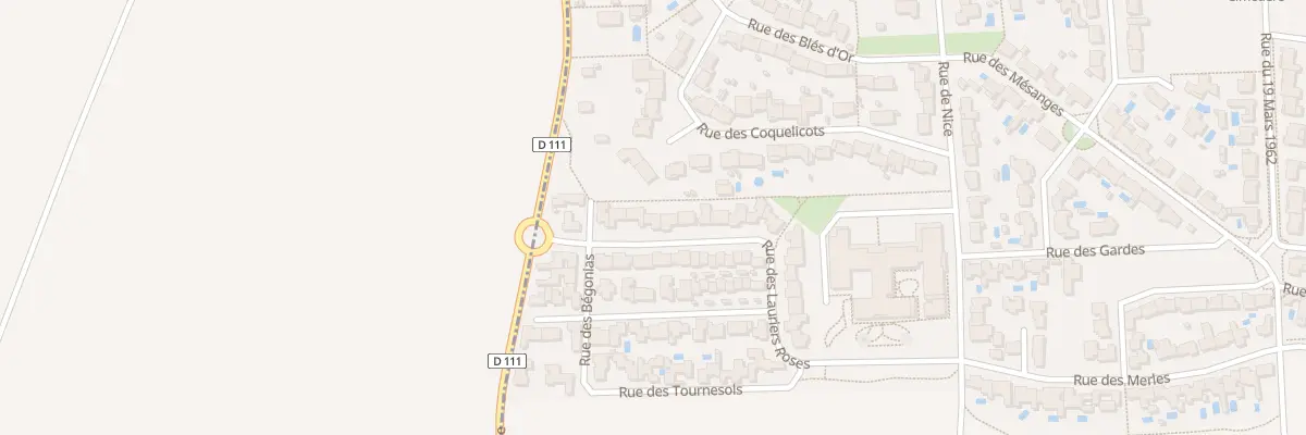 Plan du 7 Rue des Lauriers Roses à Saint-Rogatien