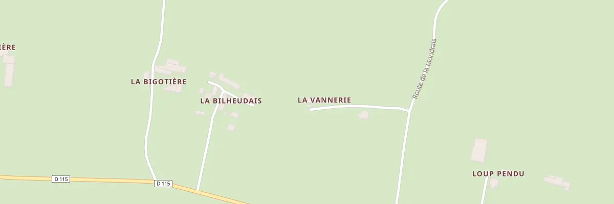 Plan du 5017 La Vannerie au Loroux