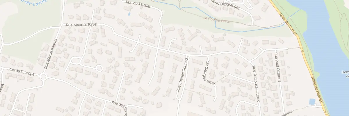 Plan du 7 Rue Maurice Ravel à Saint-Paul-lès-Dax