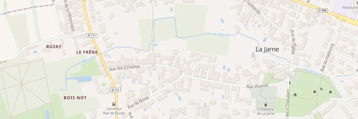 Plan du 43 Rue des Quatre Diables à La Jarne