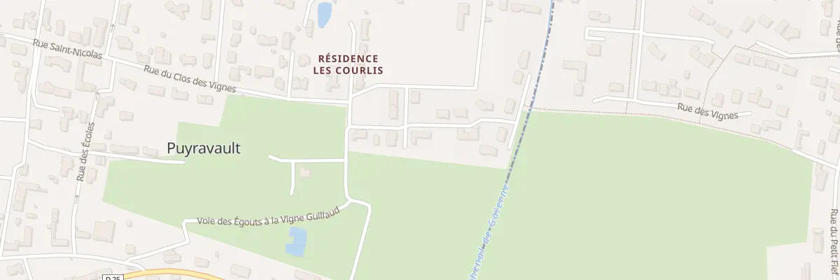 Plan du 6 Rue du canal à Puyravault