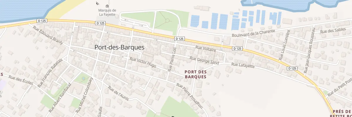 Plan du 6 Rue Pierre Loti à Port-des-Barques