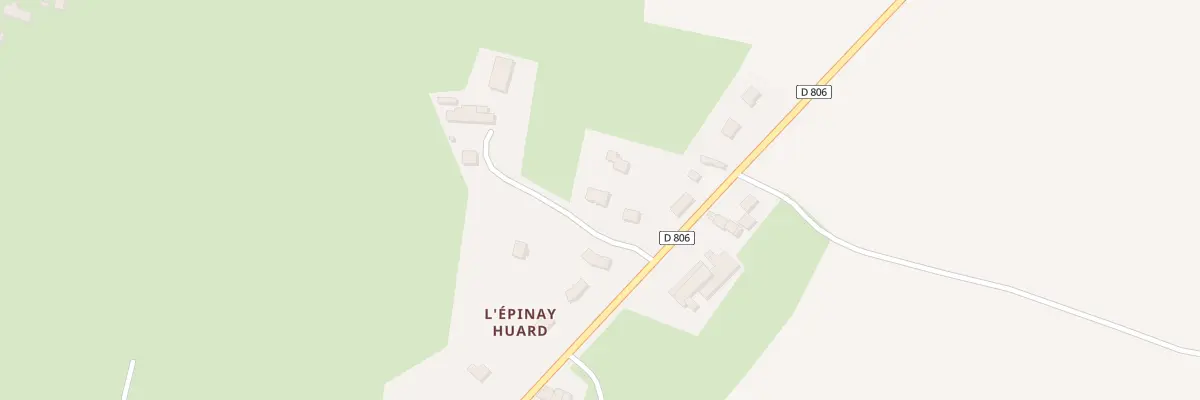 Plan du 16 L’Épinay Huard au Loroux