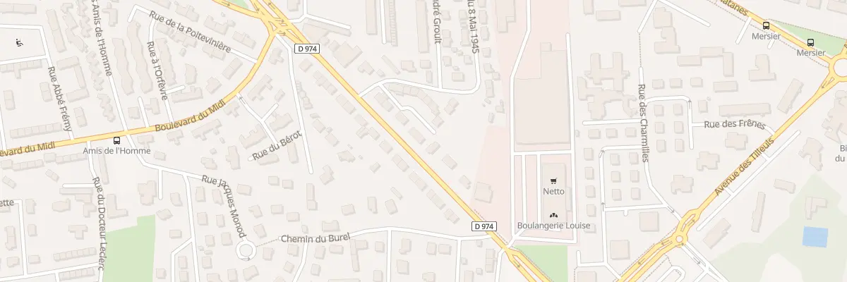 Plan du 119 Rue Mal de Lattre de Tassigny à Saint-Lô