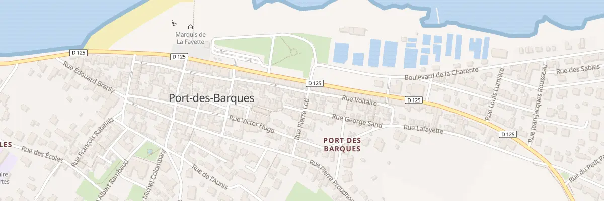 Plan du 7 Rue Pierre Loti à Port-des-Barques