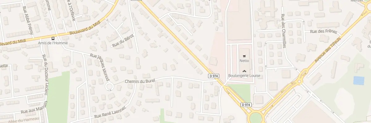 Plan du 126 Rue Mal de Lattre de Tassigny à Saint-Lô