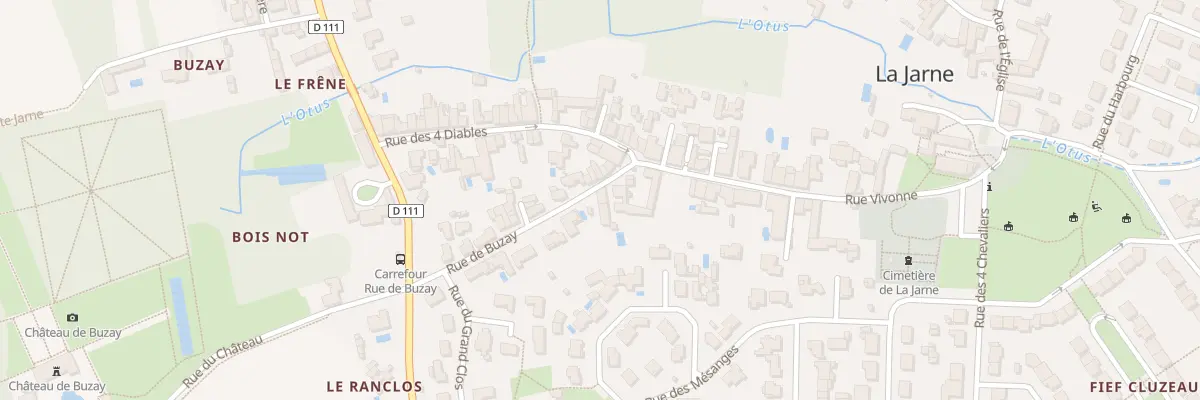 Plan du 18T Rue de Buzay à La Jarne