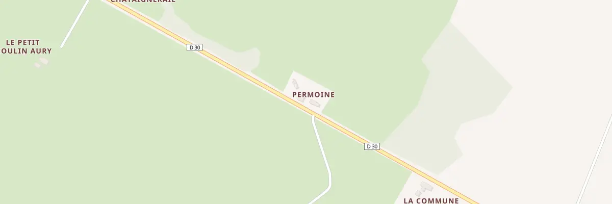 Plan du 4 Permoine à La Croixille