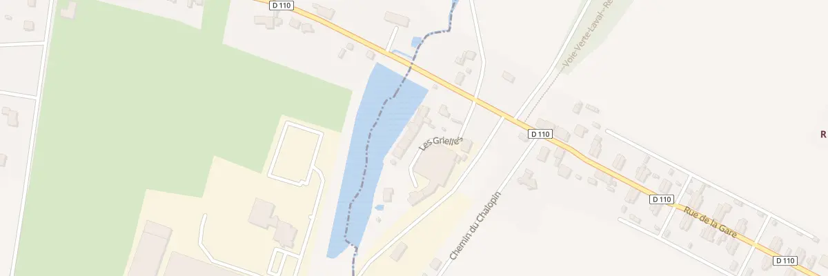 Plan du 46 Rue de la Gare à Renazé
