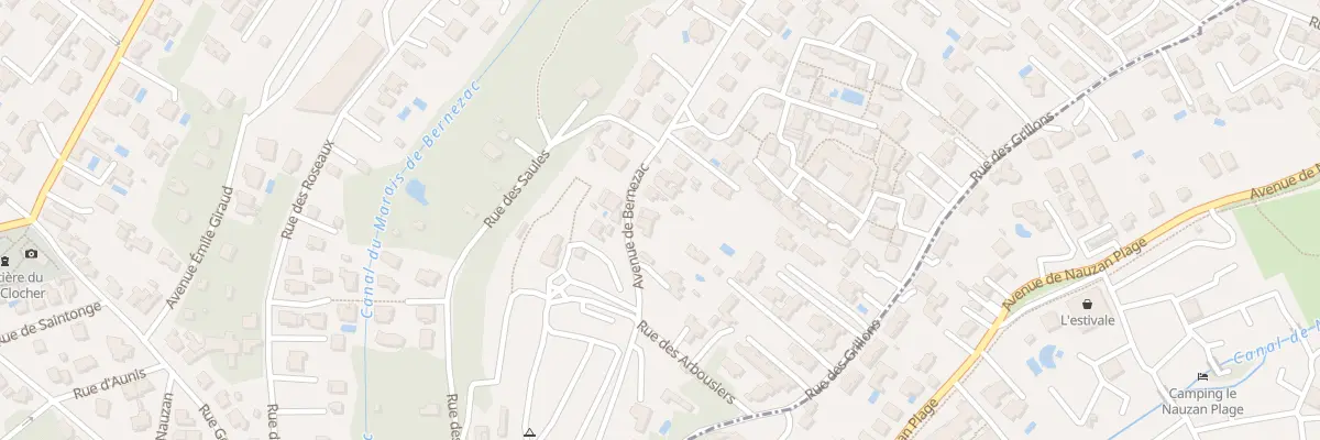 Plan du 17 Av de Bernezac à Saint-Palais-sur-Mer