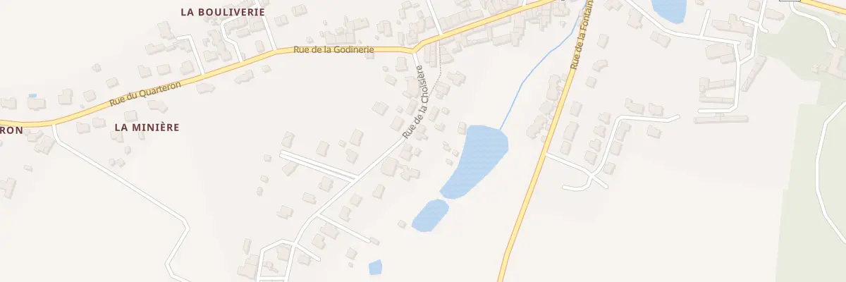 Plan du 11 Rue de la Choisière à Montrevault-sur-Èvre