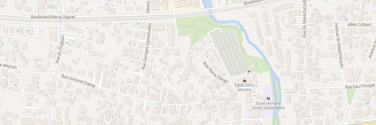 Plan du 15 Rue Pierre Daney à Gujan-Mestras