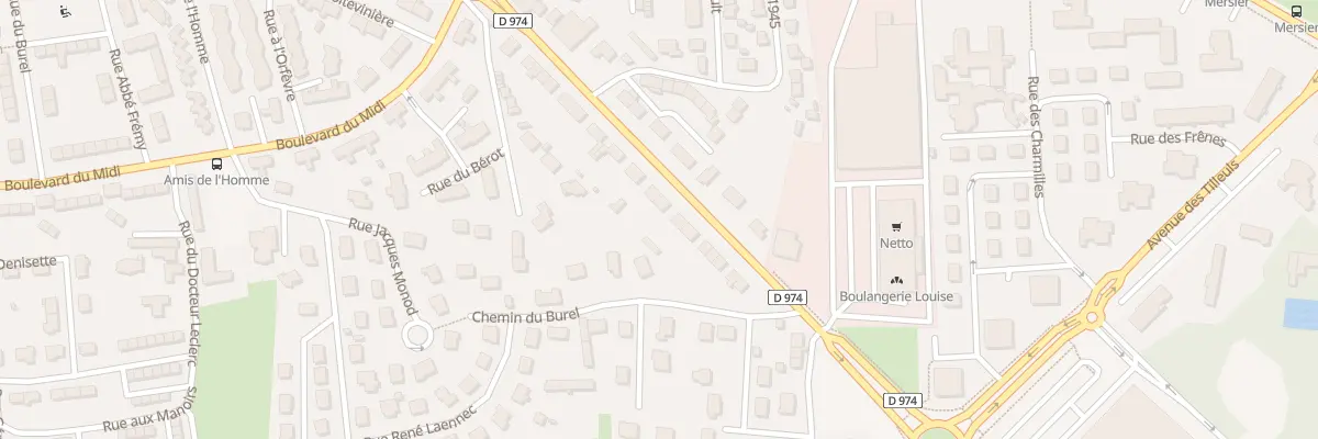 Plan du 122 Rue Mal de Lattre de Tassigny à Saint-Lô