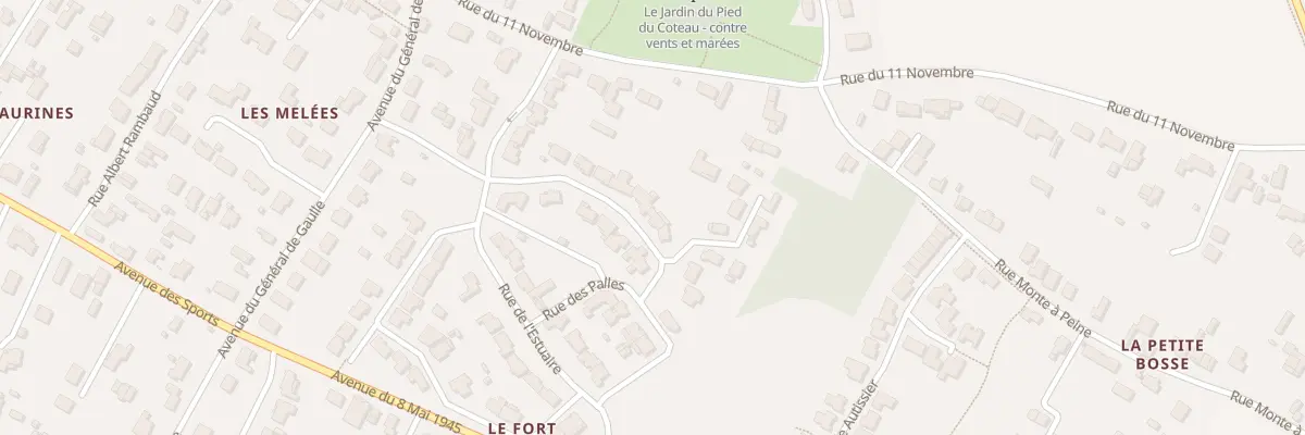 Plan du 11 Rue de l’Estran à Port-des-Barques