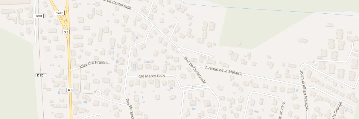 Plan du 63 Rue de Cantelaude à Lacanau