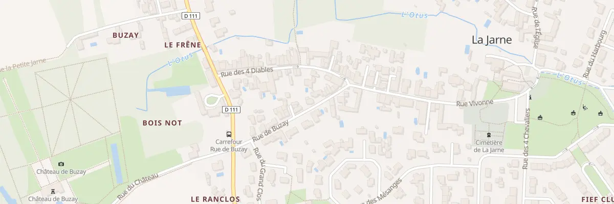 Plan du 19 Rue de Buzay à La Jarne