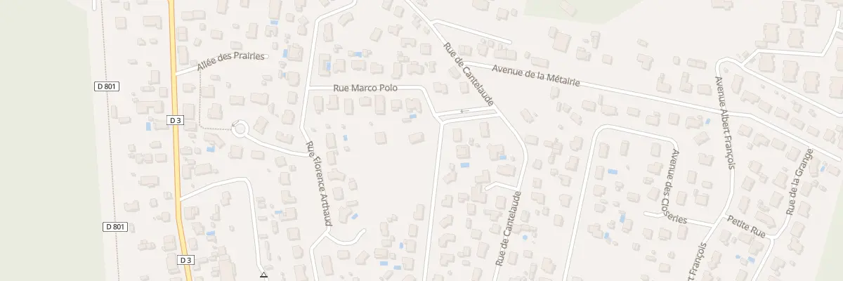 Plan du 2 Rue Éric Tabarly à Lacanau