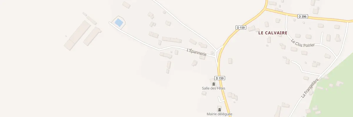 Plan du 3 L’Epannerie - Troisgots à Condé-sur-Vire
