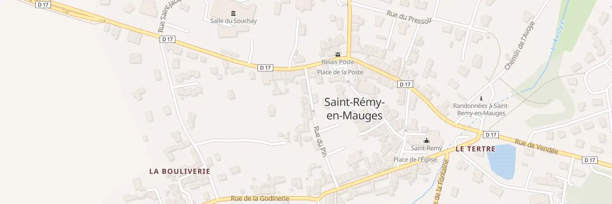 Plan du 5455 Rue du Pin (St-Remy-Mauges) à Montrevault-sur-Èvre