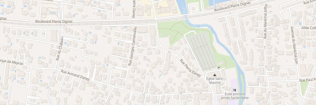 Plan du 17 Rue Pierre Daney à Gujan-Mestras