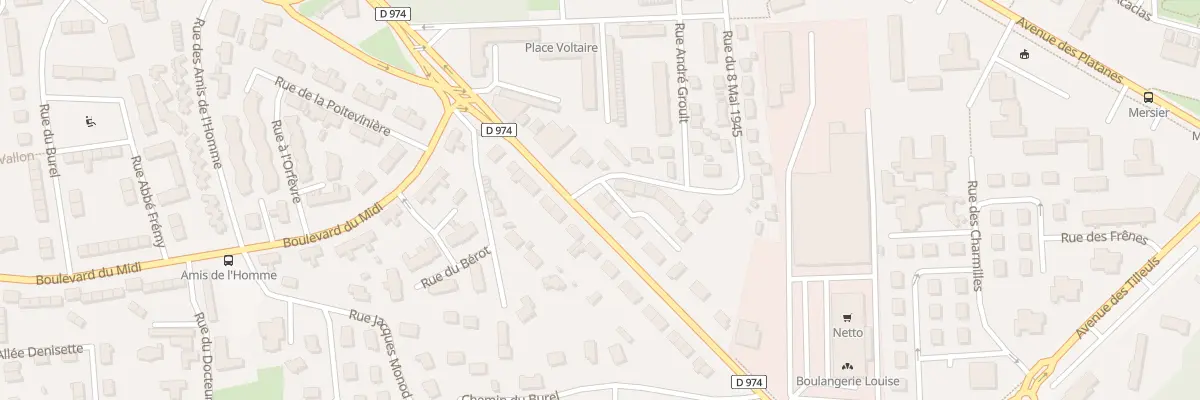 Plan du 111 Rue Mal de Lattre de Tassigny à Saint-Lô
