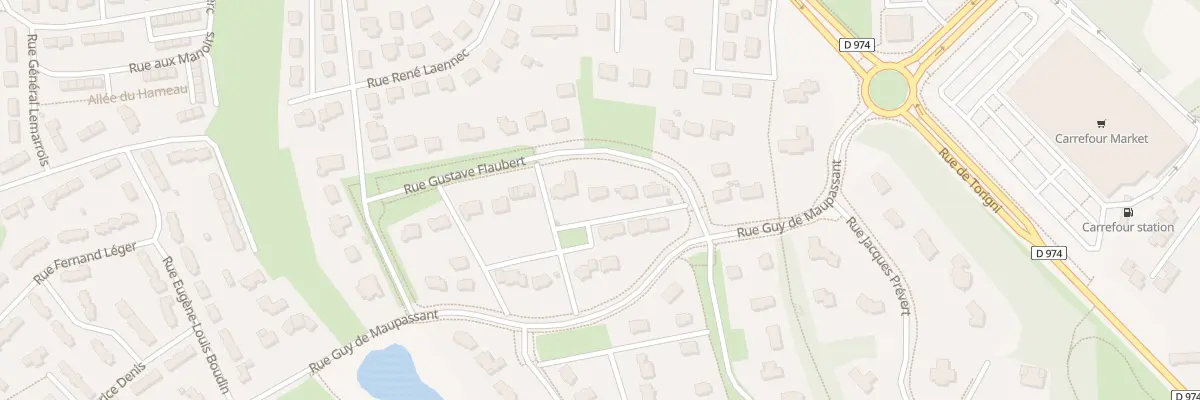 Plan du 113 Rue Gustave Flaubert à Saint-Lô