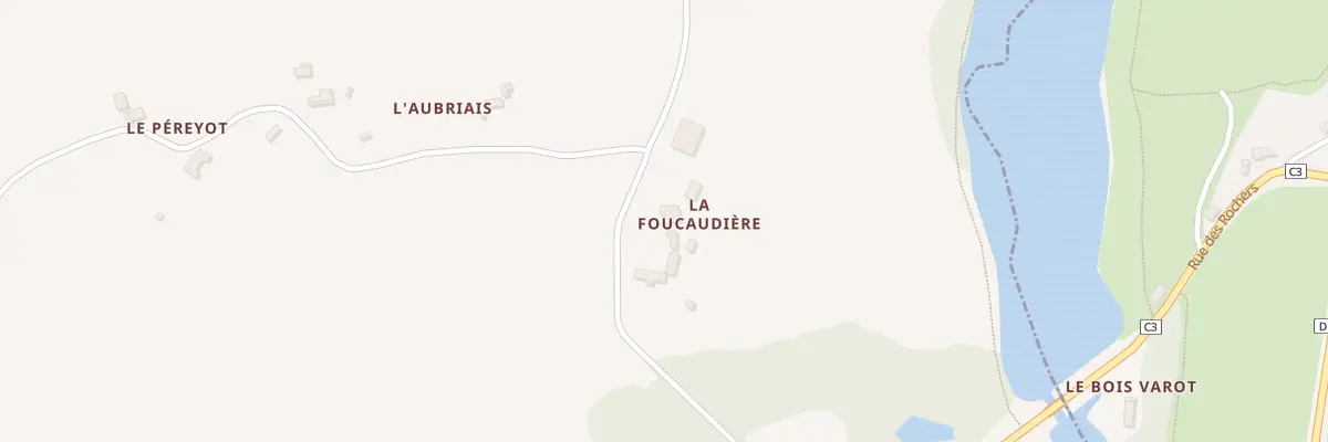 Plan du 5586 La Foucaudiere à Saint-M’Hervé
