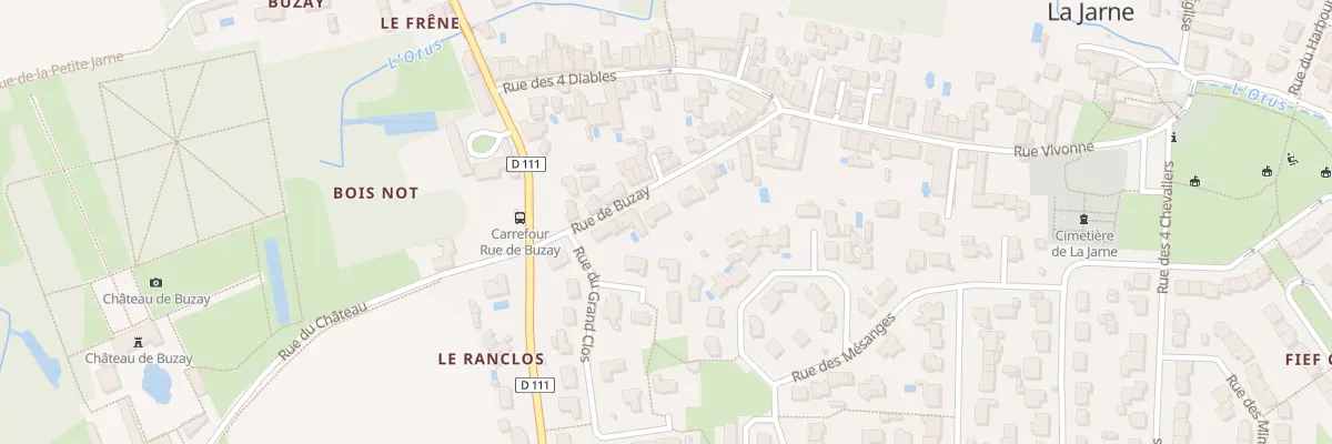Plan du 22 Rue de Buzay à La Jarne
