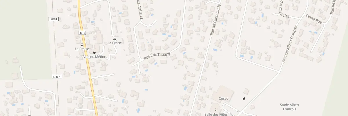 Plan du 21 Rue Éric Tabarly à Lacanau