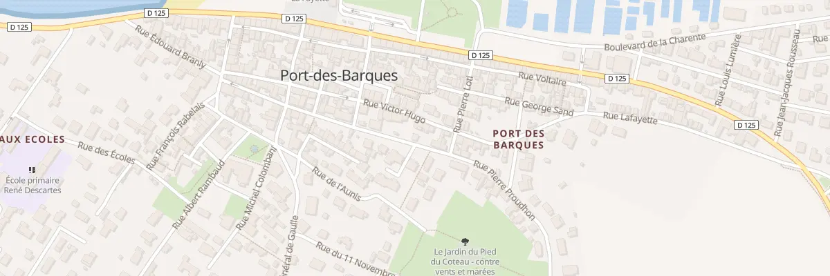 Plan du 7 Rue Paul Doumer à Port-des-Barques