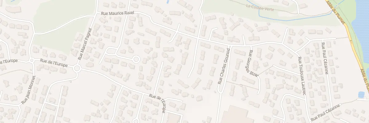 Plan du 7 Rue Jules Massenet à Saint-Paul-lès-Dax