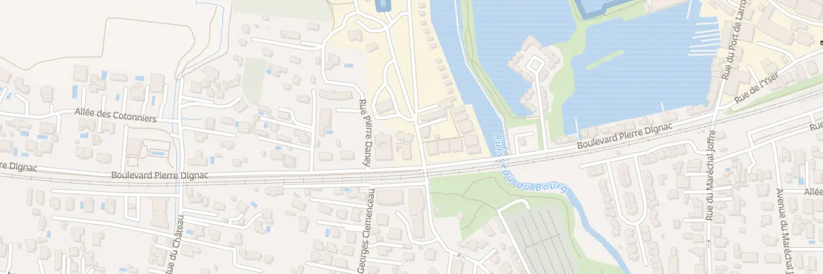 Plan du 25 Rue Pierre Daney à Gujan-Mestras