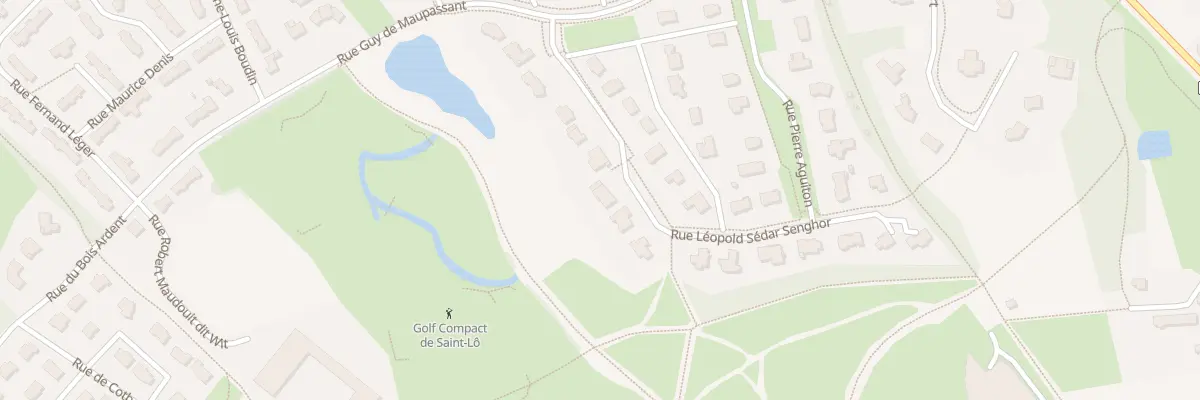 Plan du 146 Rue Léopold Sédar Senghor à Saint-Lô