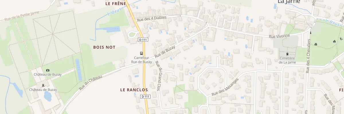 Plan du 24 Rue de Buzay à La Jarne