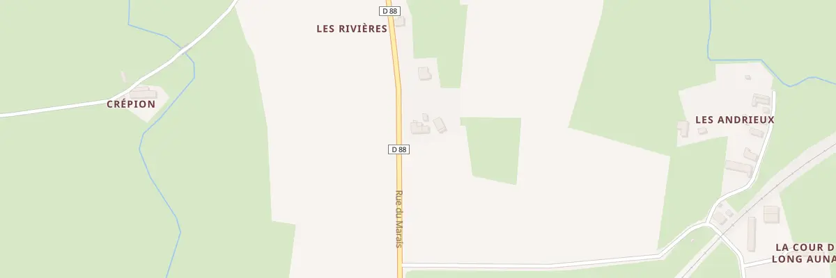 Plan du 4 Rue du Marais à Airel