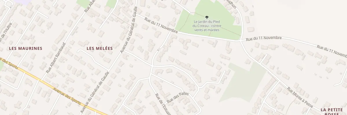 Plan du 1 Rue de l’Estran à Port-des-Barques