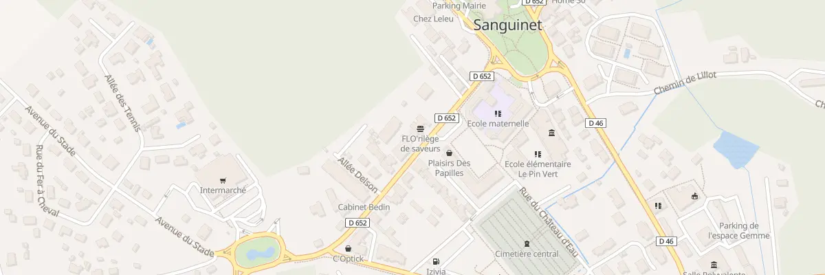 Plan du 148 Av des Grands Lacs à Sanguinet