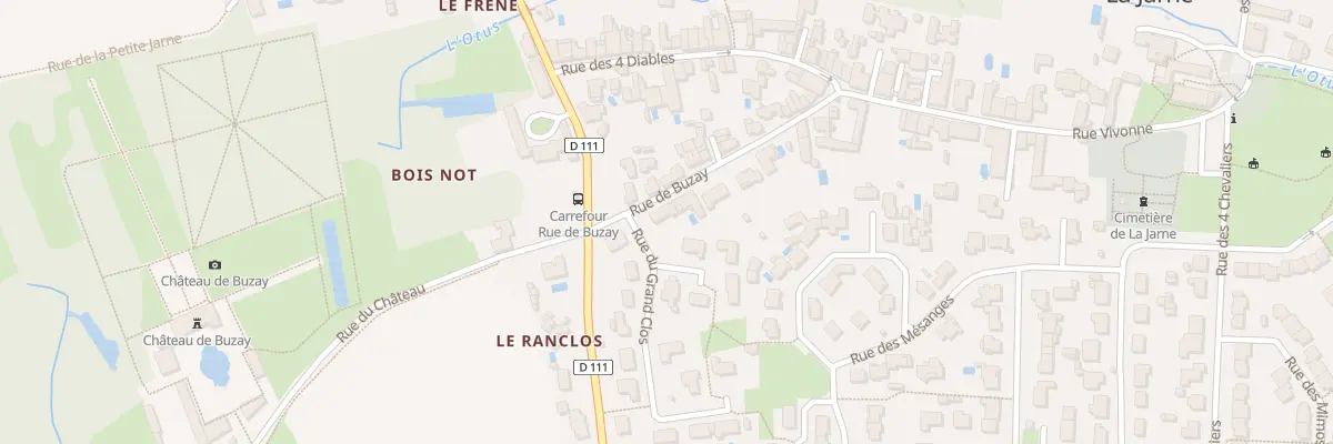Plan du 26 Rue de Buzay à La Jarne