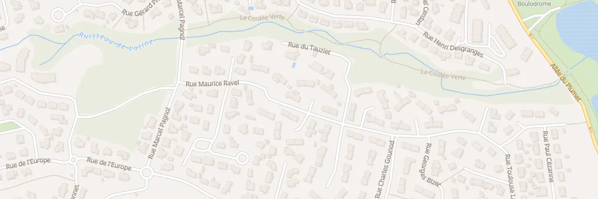 Plan du 42 Rue Maurice Ravel à Saint-Paul-lès-Dax